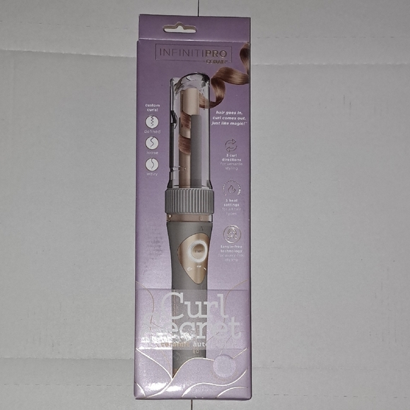 INFINITIPRO BY CONAIR Curl Secret Automatic Curling Iron 3/4-inch Barrel Hair - Picture 2 of 3